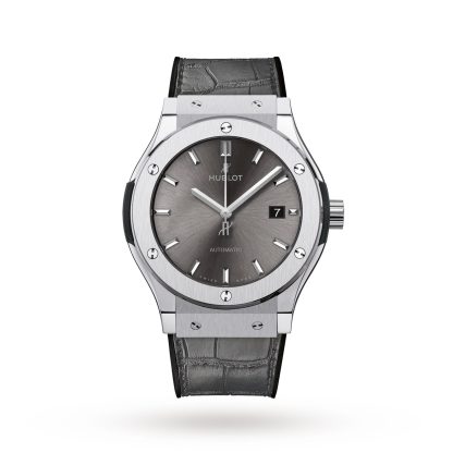 replika Hublot Classic Fusion Racing Grå Titanium 42mm 542.NX.7071.LR