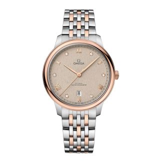 replika Omega De Ville Prestige 40 mm herreur i hør O43420402059001