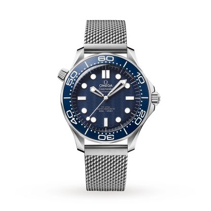 replika Omega James Bond 007 60 års jubilæum Seamaster Diver 300m Co Axial Master Chronometer 42mm O21030422003002