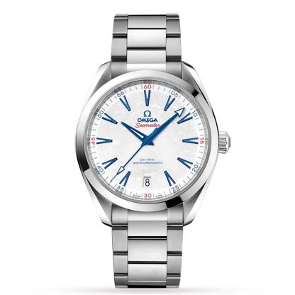 replika Omega Seamaster Aqua Terra 150M Co Axial Master Chronometer 41mm Beijing 2022 O52210412104001