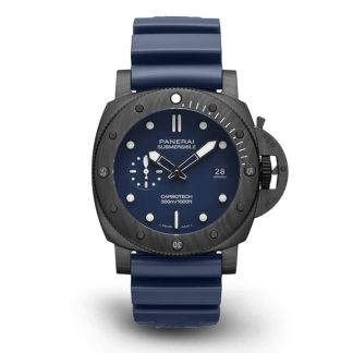 replika Panerai nedsænkelig QuarantaQuattro Carbotech Blu Abisso PAM01232